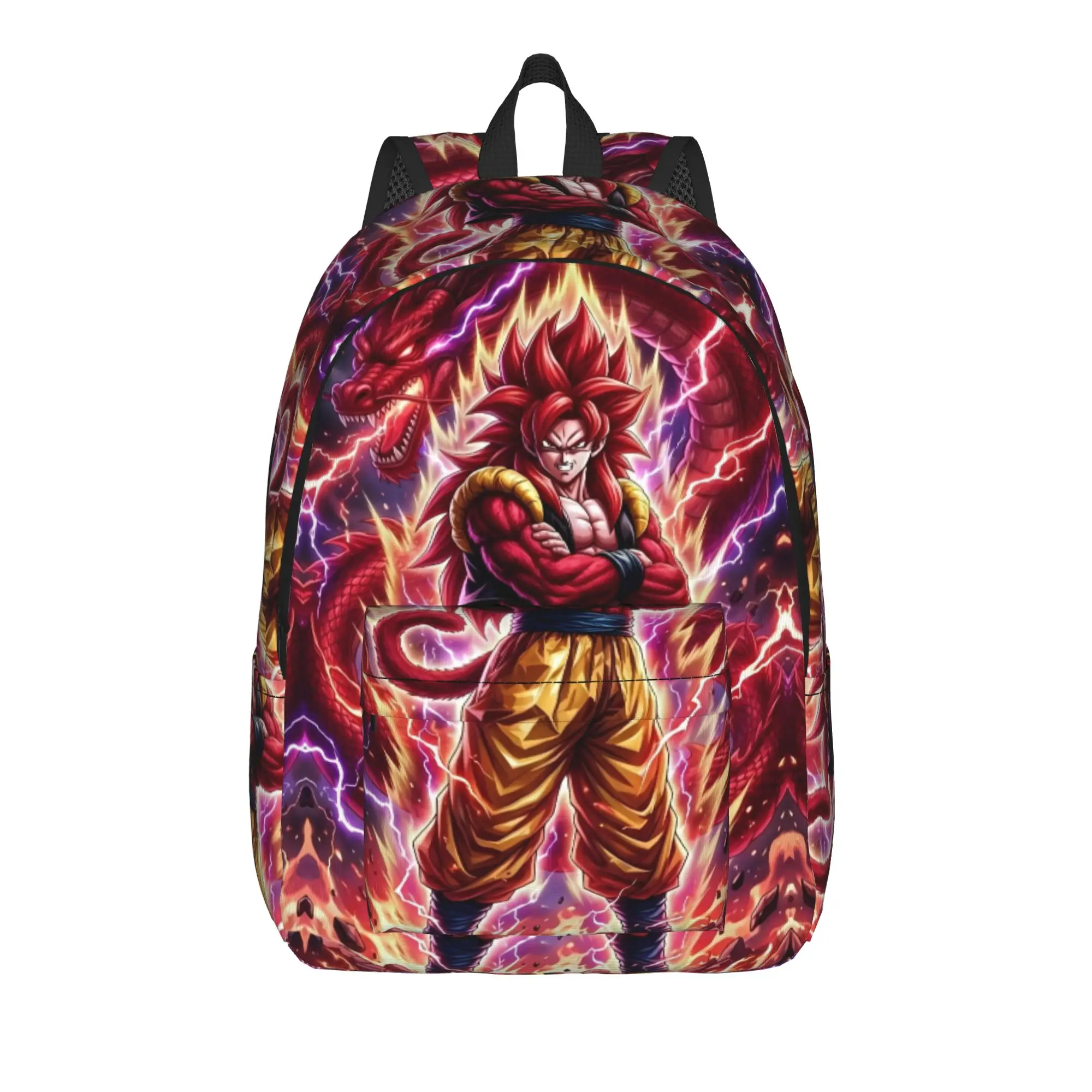 Dragons Ball Anime Song Goku Backpack Outdoor Style Backpacks Female Cool School Bags Back To School Breathable Rucksack