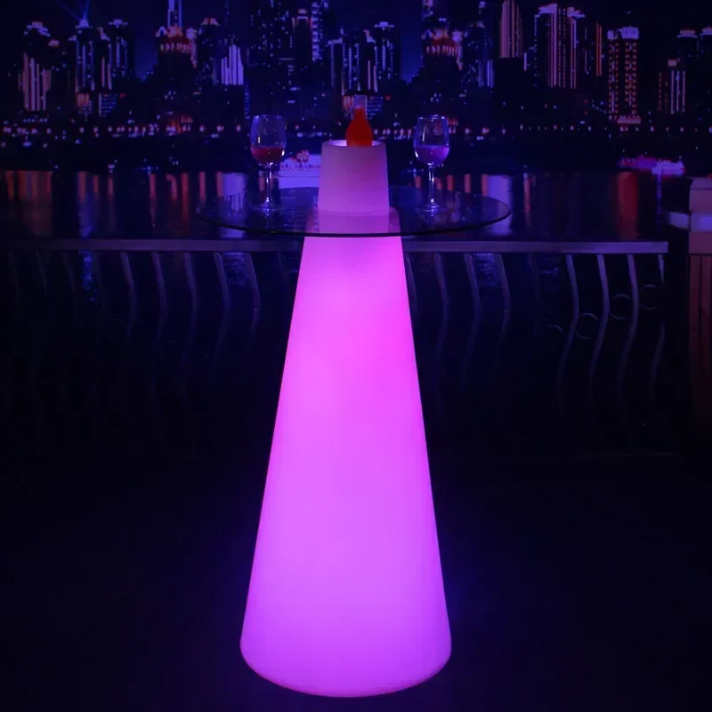 LED Illuminated Table Bar Stand KTV Fashion Event Exhibition Leisure