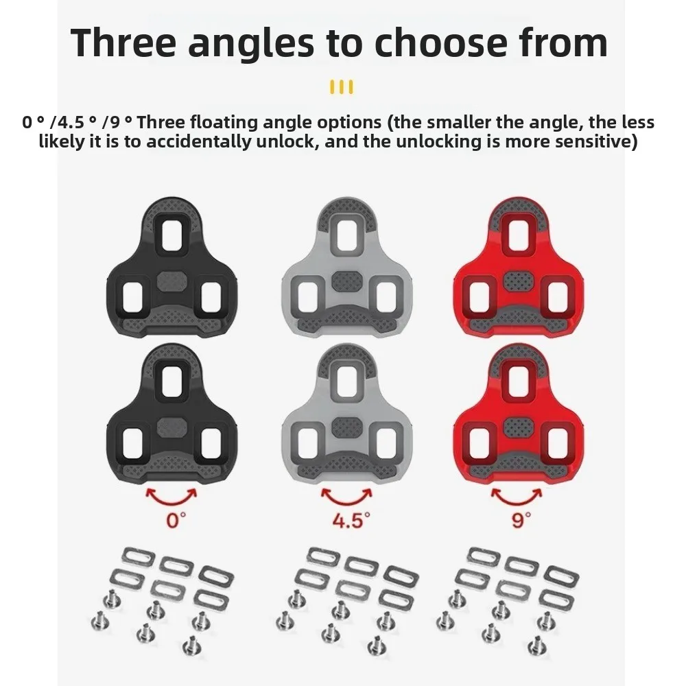 

High Quality for SPD-LOOK Bicycle Lock Pedal Anti-Slip Cycling Parts Mountain Bike Pedal Cleat Durable Pedals Cleat Bike