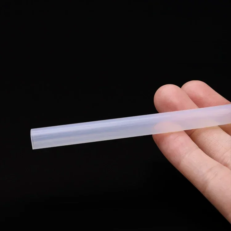 Tubo flexível transparente do silicone, resistência da temperatura, Nontoxic, produto comestível, identificação, 0.5mm, 1mm, 2mm, 2.5mm, 3mm, 4mm,