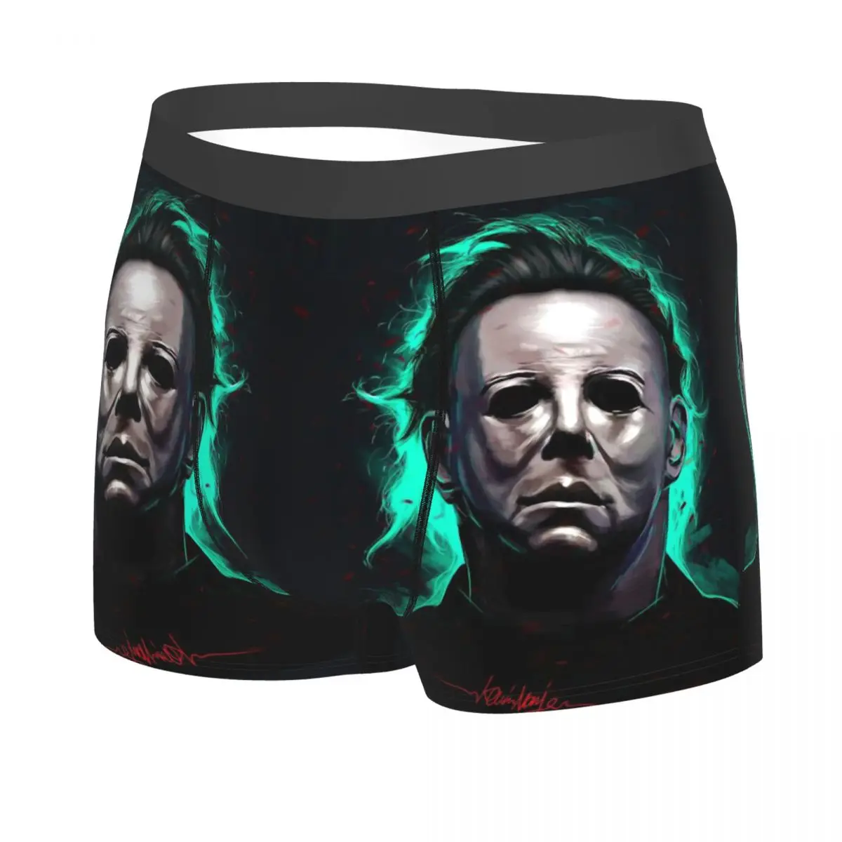 Casual Horror Film Halloween Michael Myers Knife Men Underpants Highly Breathable Top Quality Gift Idea