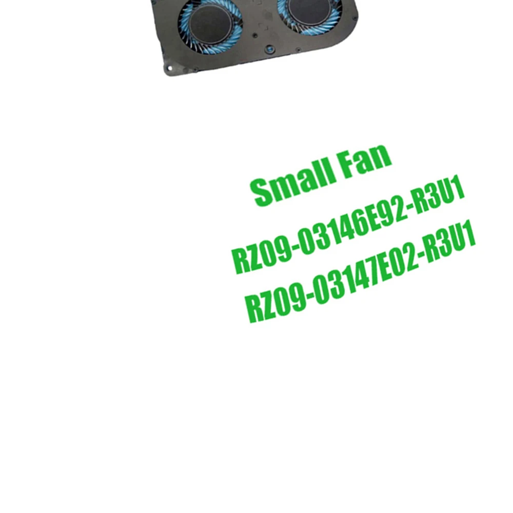 For RAZER For Blade Pro 17 RZ09-03146E92-R3U1 RZ09-03147E02-R3U1 RZ09-03148E02-R3U1 RZ09-03148E13-R3U1 DC5V 2.88W Laptop Fan