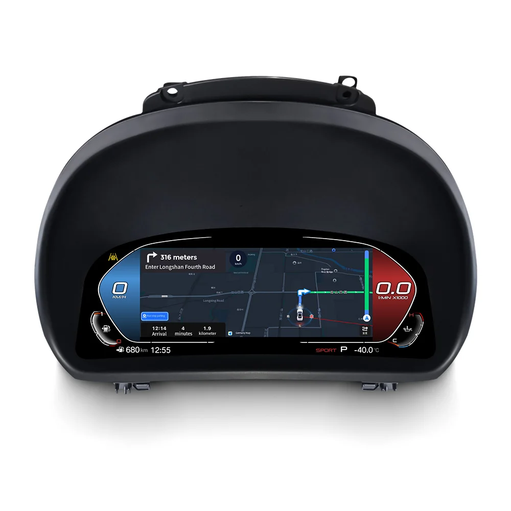 

Для BMW E81 E82 E87 E88 (2005-2012) 11-дюймовый цифровой приборный щиток с поддержкой CarPlay, ЖК-дисплей, цифровая панель приборов