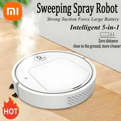 Xiaomi 5-in-1 Smart Sweeping Floor Robot Aspirapolvere telecomandato Macchina lavapavimenti wireless spray ultra silenziosa per uso domestico