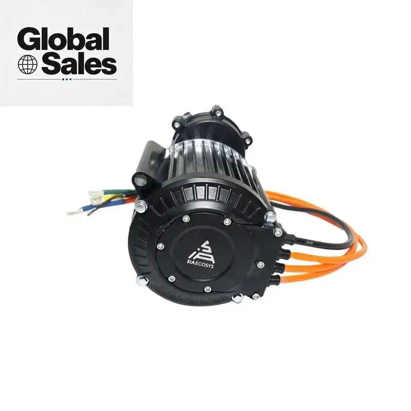 Designed for e-bike enthusiasts and professional builders seeking superior performance, this SIAECOSYS QS 120 mid-drive motor