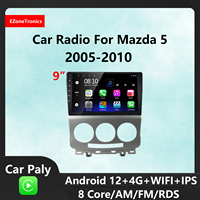 EzoneTronics CarPlay Android Auto Car Radio for Mazda 5 2004-2010 GPS Navigation Bluetooth Player Car Entertainment System