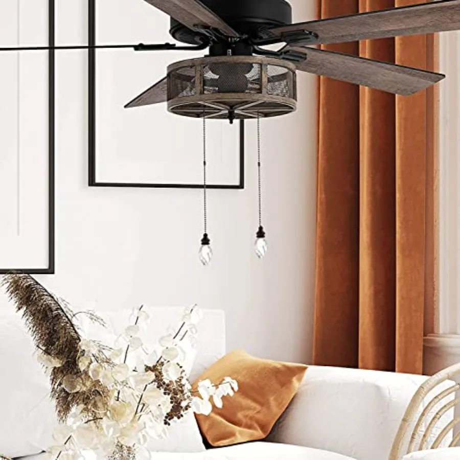 Ceiling Fan Pull Chains Ornaments 12 Inch Light Pull Chains with Acrylic Pendant Decorative Extensions for Ceiling Light Lamp F