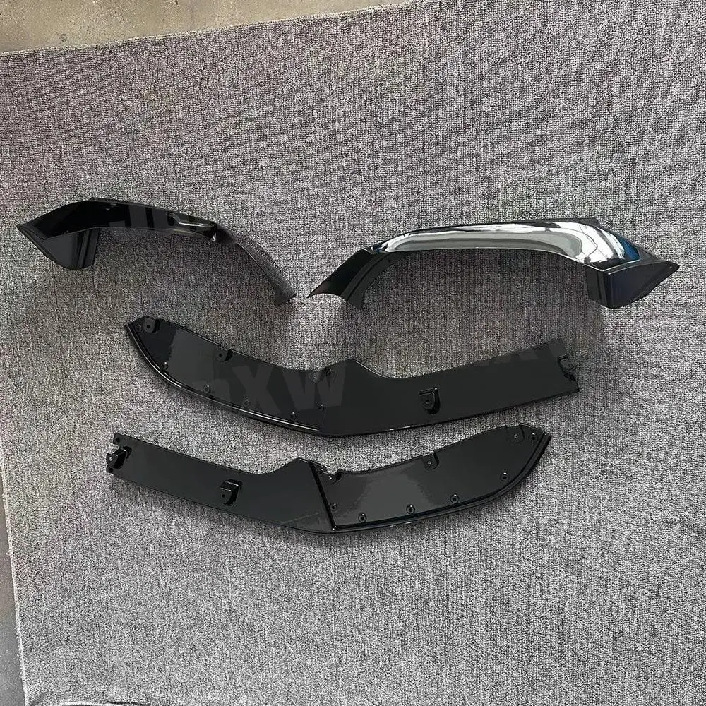 

For BMW 1 Series F20 M Sport 2017-2019 ABS Front Bumper Lip Chin Spoiler Splitters Flaps Apron Rear Bumper Diffuser Car Styling