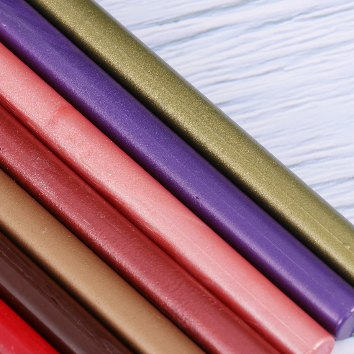 

10Pcs Wax Sticks Sealing Wax Set No Wick Easy Use for Parcels Invitations Personalized Letters Craft Hobby Special Events