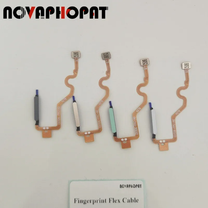For Tecno Spark GO 2024 BG6 Fingerprint Flex Power On Off Switch Home Control Unlock Key Button Sensor Volume Flex Cable