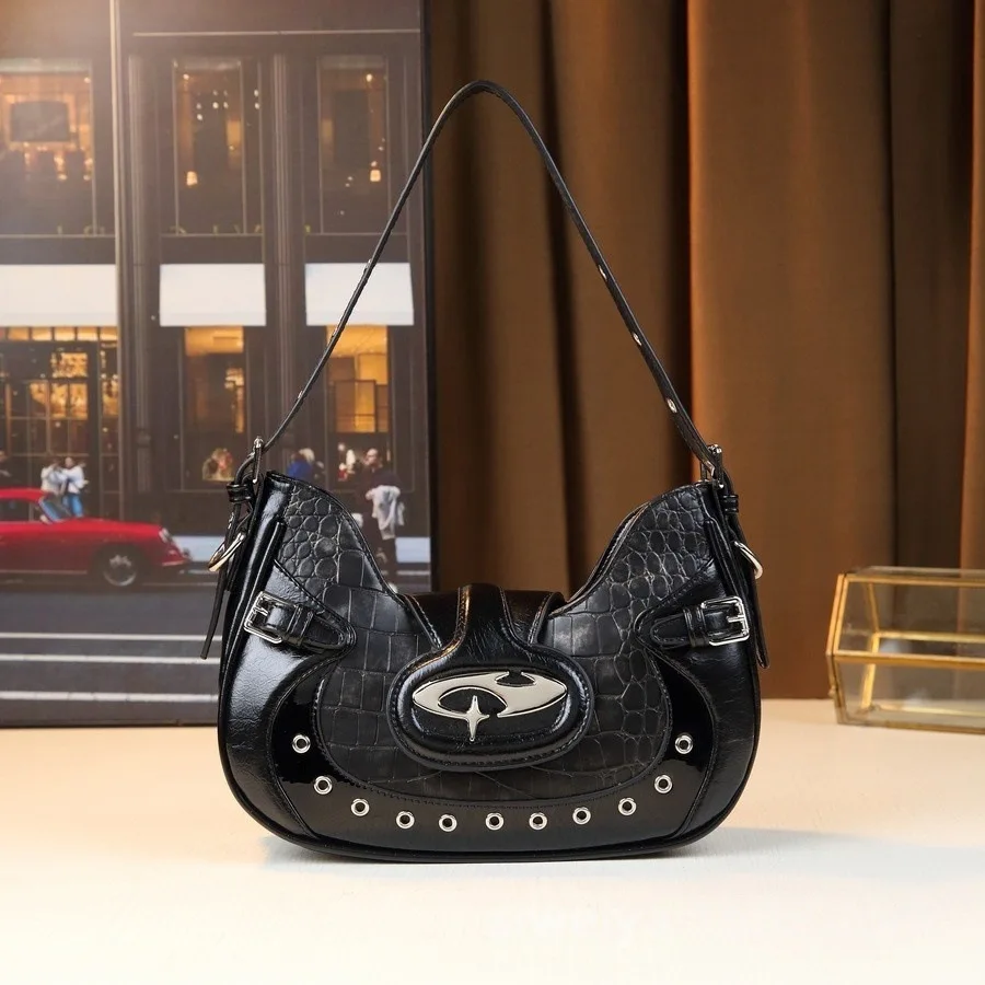 Simple Elegant Vintage Diaper Bag For Women Trendy Leather Crossbody Handbag Unique Designer Minimalist Shoulder Tote Large