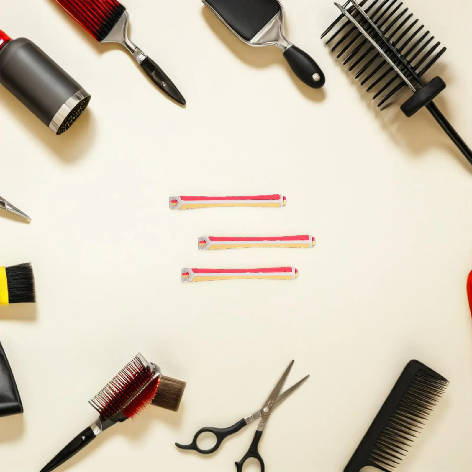 

Набор из 24 пластиковых бигуди для холодной завивки волос, двухцветные, для прямых и кудрявых волос, без повреждений от нагрева