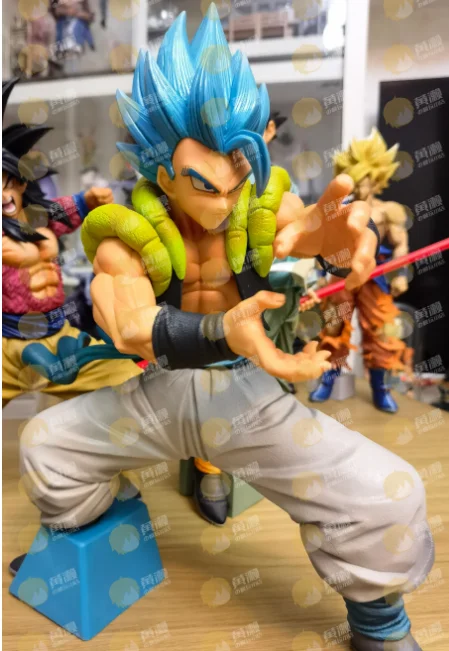 متوفر 100% الأصلي Bwfc Gogeta أنيمي الشكل سوبر سايان Gogeta الأزرق الذكرى 10th 01 و 02 أنيمي الشكل تحصيل لعبة