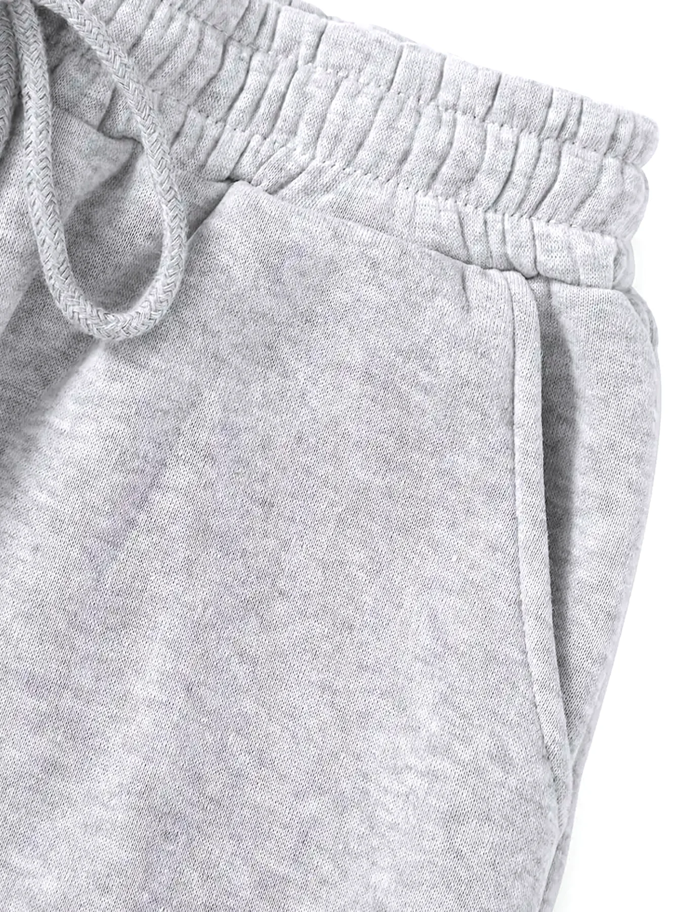 Dog paw printed solid color jogging pants, high waisted casual daily pants with lace up front, women\'s clothing