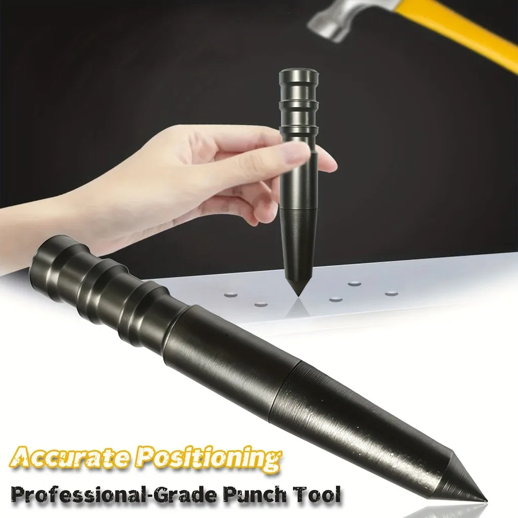 

Center Punch Tool Manual, Precision Pin Punch Set, Non Slip Marking Punch, Metal Woodworking Layout Tool, DIY Hobby Punch Kit