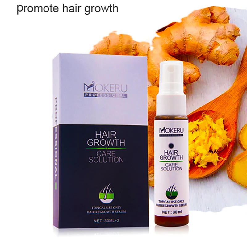 

Mokeru Natural Ginger Hair Oil Serum Herbal Hair Growth Serum For Women Hair Loss Products Ginger Hair Regrowth Oil for Men