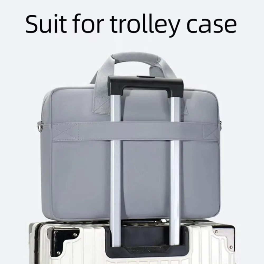 

Portable Business Laptop Bag Oxford Waterproof Men Briefcases Large Capacity Multiple Layers Notebook Bag Computer Handbag