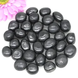 Natural Shungite Gemstone Irregular Tumbled Stone Healing Crystal Water Cleaner Energy Mineral Specimen Aquarium Home Decoration