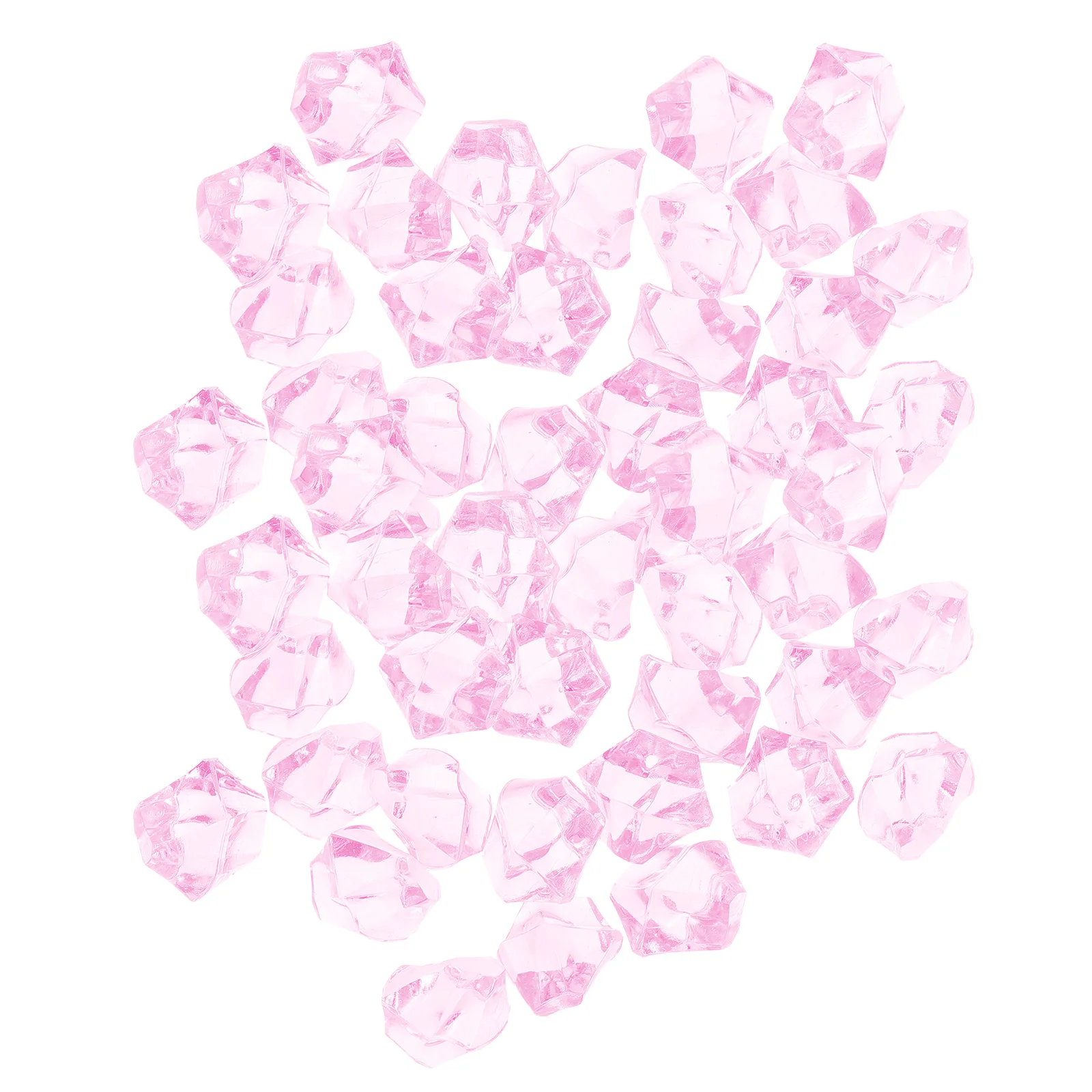 

500 Pcs Simulation Broken Ice Cube Decorations Vase Filler Stones Gem Fake Decorative Rock Cubes for Acrylic Crushed Rocks