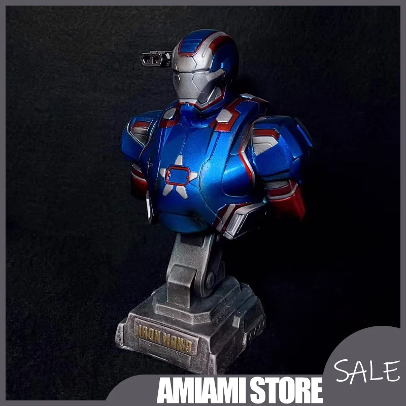 

23cm Iron Man Patriot 1.0 War Machine Figure Poseable Armor Model Marvel Avengers Collectible Decoration Best Gifts for Boys