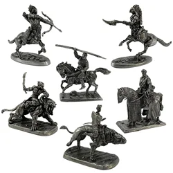 Metal Mediaeval Knights Army Centaur Cavalry Soldier Figurines Miniatures Copper Mens Gifts Car Ornaments Decorations Crafts