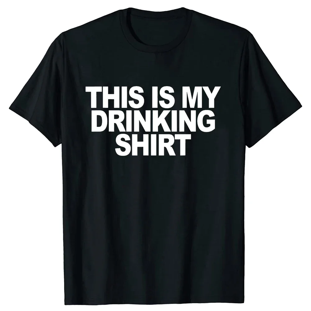 

This Is My Drinking Shirt And Driving Funny Quotes Tee Tops Round Neck Short-Sleeve Fashion Tshirt Clothing Casual Basic T-shirt
