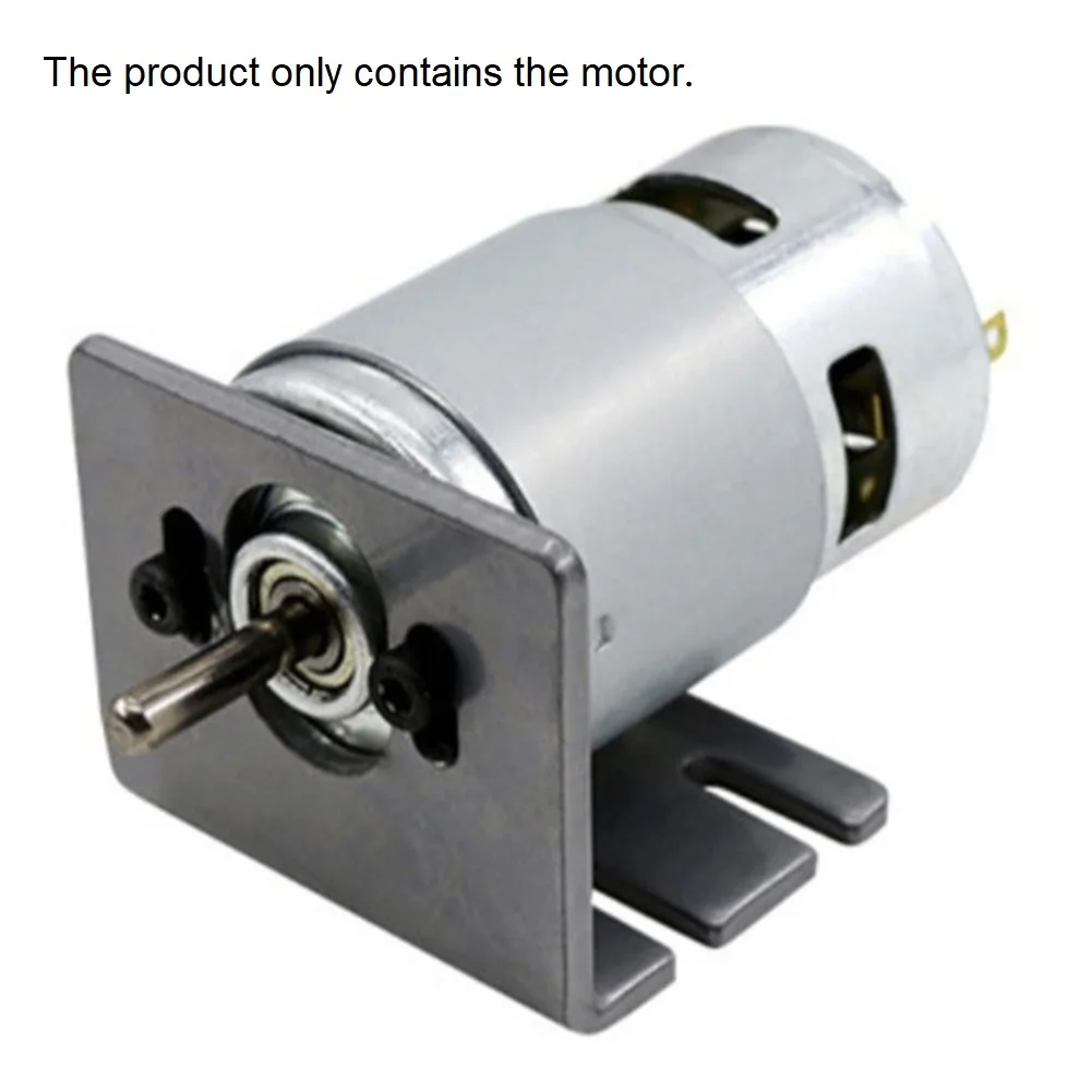 Adjustable Speed Motor 775 DC Motor Forward And Reverse Rotation Heat Dissipation Metal Material Measured Parameters