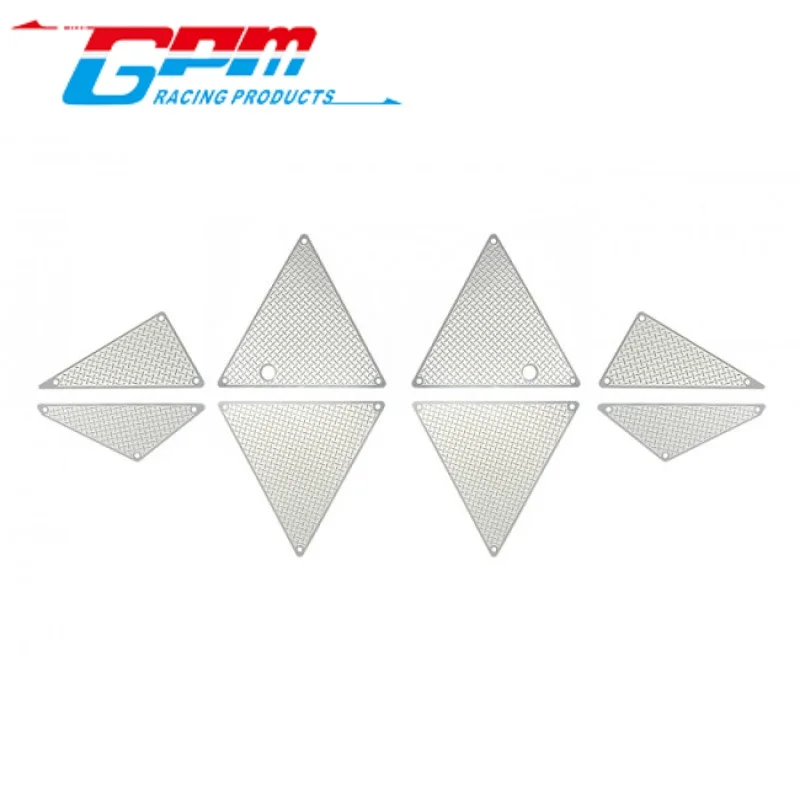 GPM UDRZSP2 STAINLESS STEEL MIDDLE & REAR TUBE CHASSIS PANEL FOR UNLIMITED DESERT RACER--UDRZSP2 RC Upgrade