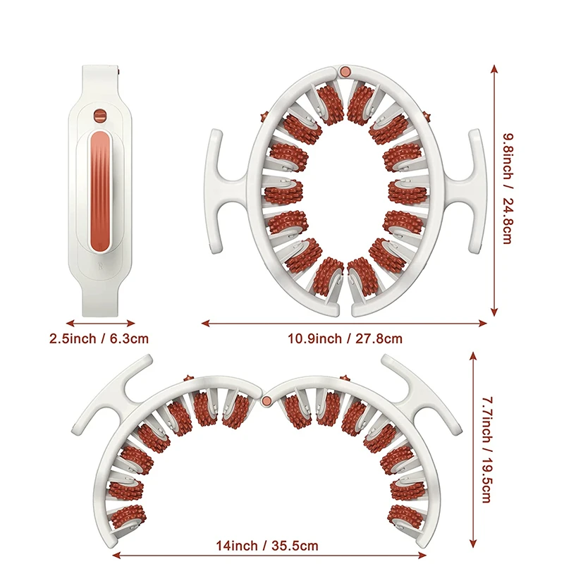 1pcs Massager ArtifactSlimming Leg Clamp,Leg Roller,Inner Thigh,Calf Muscle Group Relaxation Training Device image 4