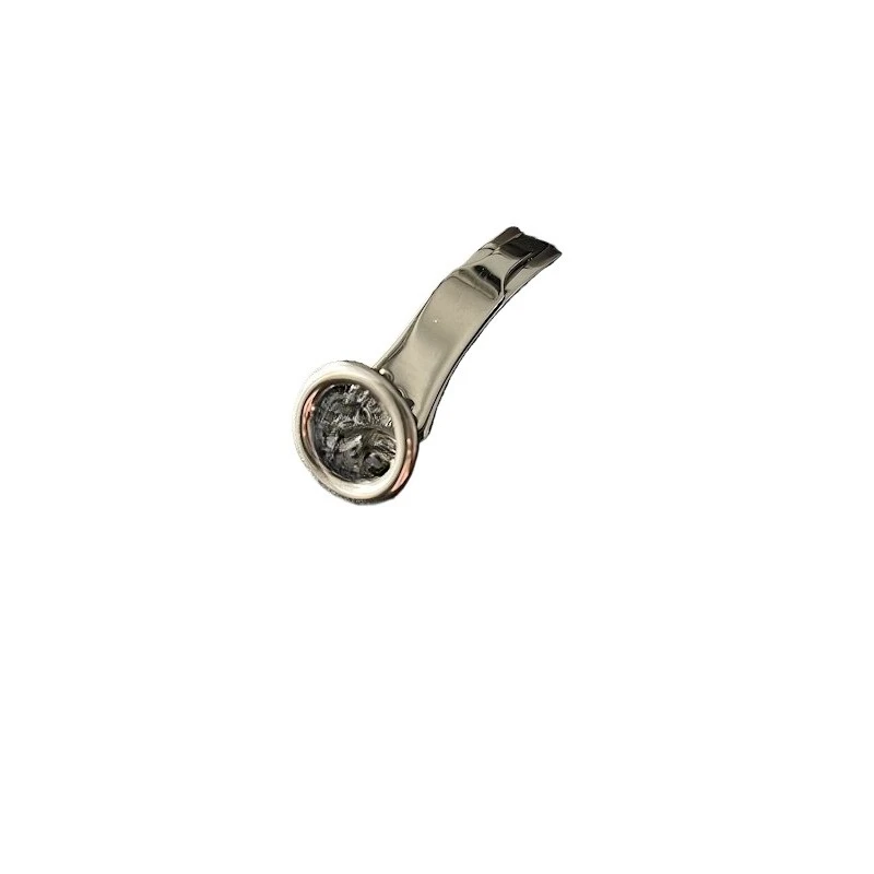 ForPP stainless steel snowflake folding lantern buckle leather silicone watch with butterfly buckle 16/18mm