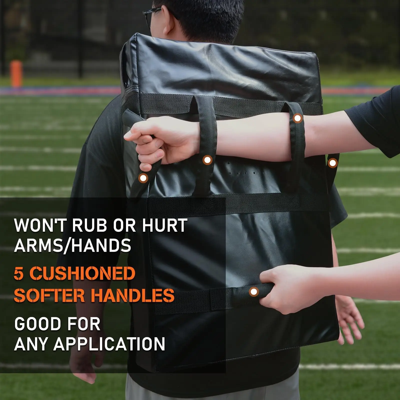 Hikeen كرة القدم حجب الوسادة معدات التدريب Denser ليونة رغوة ركلة الوسادة لكرة القدم كرة السلة الهوكي لاكروس معالجة الدمية