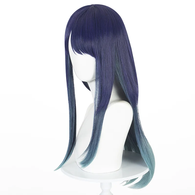 La parrucca che sono promozione è per il personaggio Akane Kurokawa con capelli lunghi e un cuoio capelluto realistico che cosplay come Kurenai.