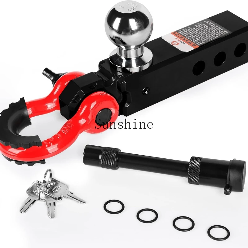 

Trailer Shackle 33000LBs Break Limit Fits 2 Inch Solid Receiver