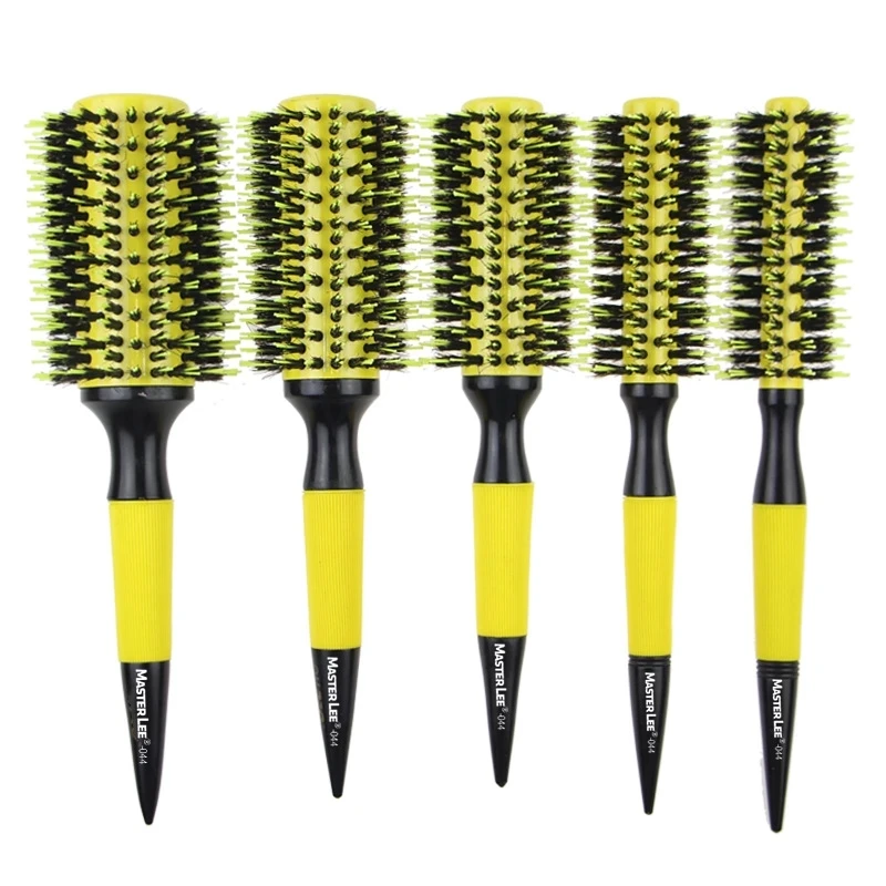 Professional Anti-Static Hairdressing Combs Barbershop Round Rolling Comb Salon Barber Hairdressing Hairbrush Styling Accessory