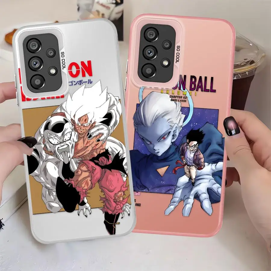 لعبة دراغون بول كوميكس فريزا لينة شل حقيبة لهاتف سامسونج جالاكسي A22 A25 A16 A34 A24 A32 A12 A23 A15 A14 A13
