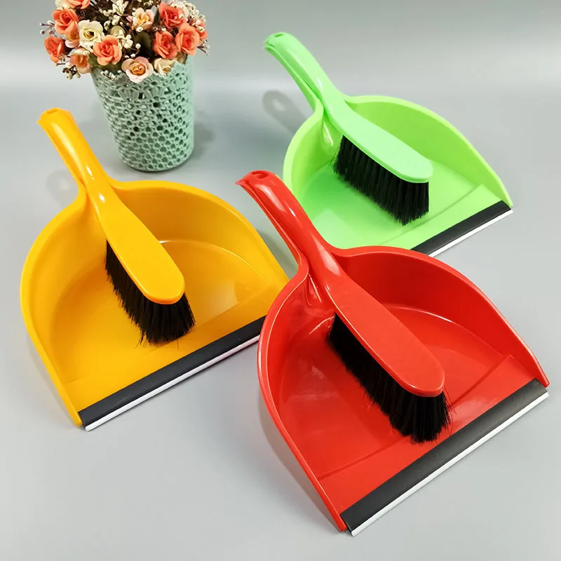 Garbage Cleaning Shovel Table Household Cleaning Toolsh Small Broom Dustpans Set Desktop Swee