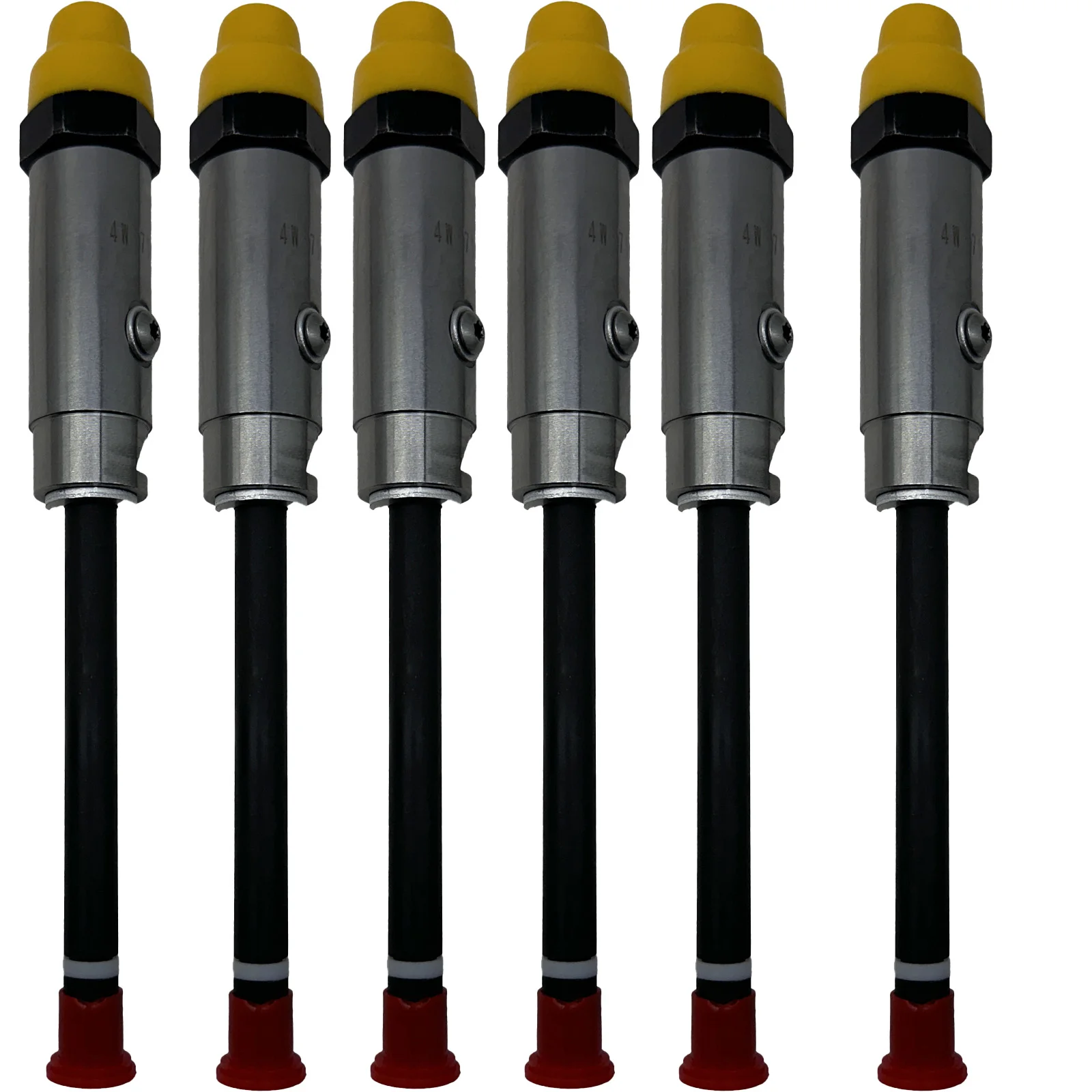 6PCS Fuel injector 0R-3418 8N-7001 8N-7005 Fits for CAT Engine 3306 3306B Excavator 215 219 225 229 235 E240 E300
