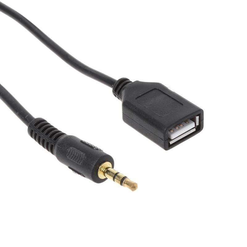 XA6H Durable Unit Wiring Harness Adapter Car Stereo Power Connector with USB&AUX Plug