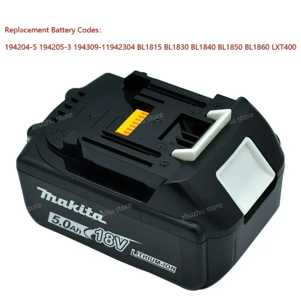 100% Genuine/Original Makita 18v battery bl1850b BL1850 bl1860 bl 1860 bl1830 bl1815 bl1840 LXT400 6.0Ah for makita tools drill