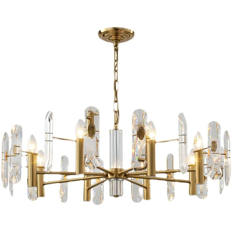 

Atmospheric, living room, creative, villa, bedroom, crystal, chandelier, minimalist