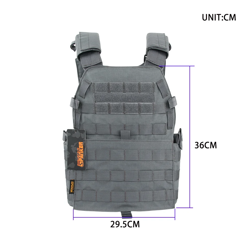 EXCELLENT ELITE SPANKER Tactical Vest Plate Carrier Vest Full Set  Men CS Game Paintball Airsoft Vest Suit With 4 Magazine Bag