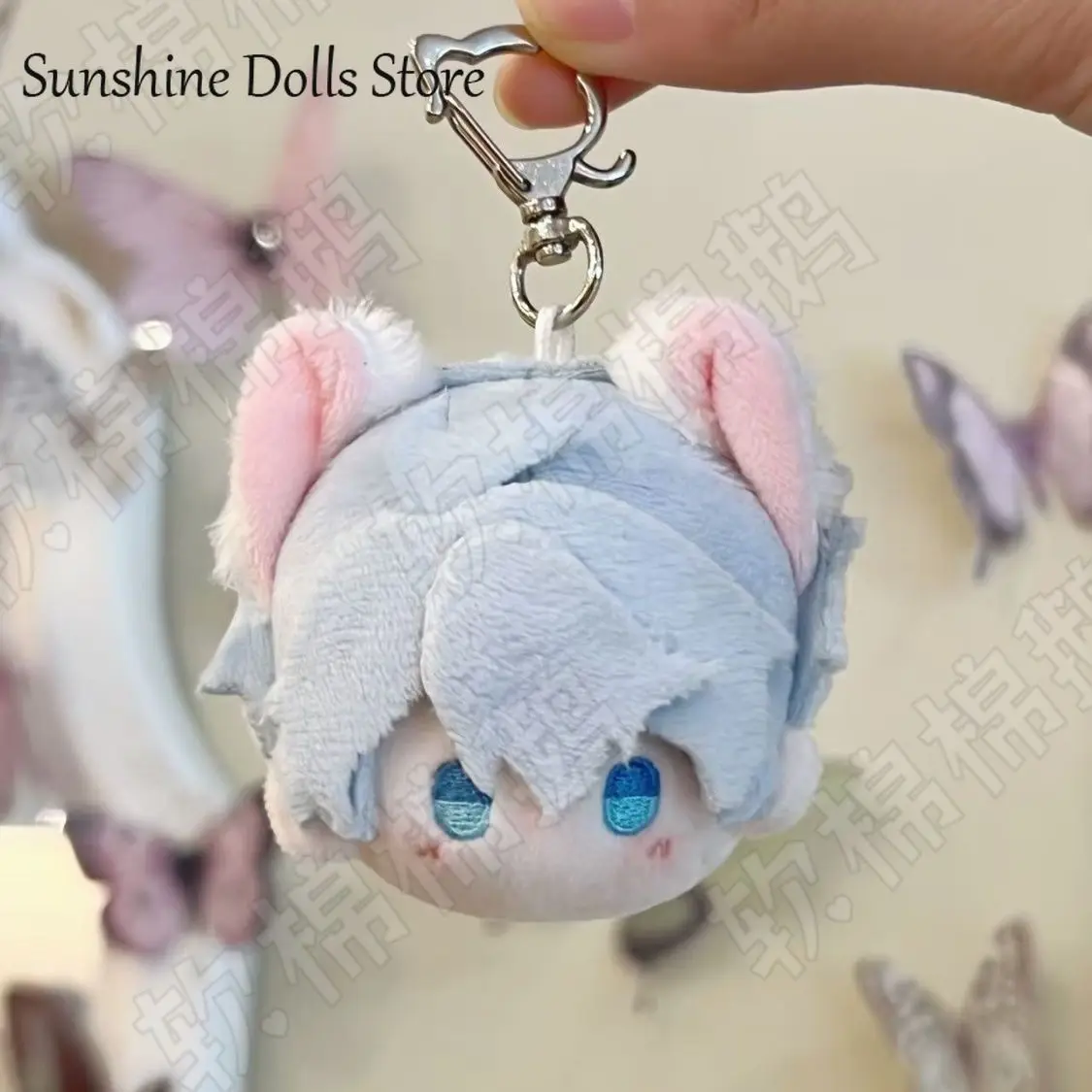 

Cute Honkai：Star Rail Anaxa Phainon 10cm Kawaii Dango Plush Doll Puppet Pendant Cosplay Kawaii Toy Keychain Mascot Xmas Gifts
