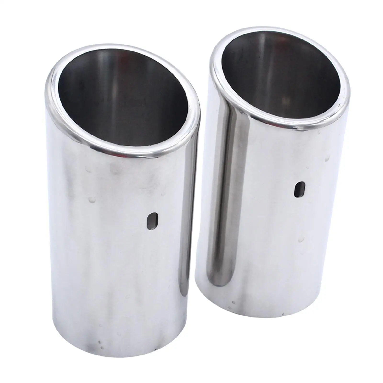 2Pcs Exhaust Pipe End Automobile Outlet End for Audi Q5 2.0T 2010-2012