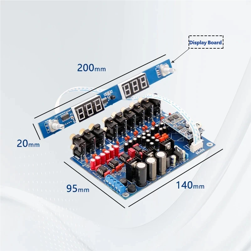yjco-51-channel-6ch-audiophile-tone-control-preamplifier-board-with-digital-display-remote-bluetooth-54-qcc3084-aptx-ldac