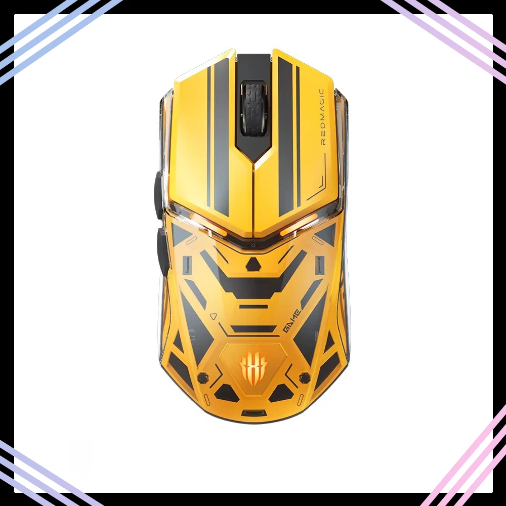 Nubia GS001S Gaming Mouse Three Mods Nordic Chip 8K PixArt PAW3395 Sensor Wireless Mouse Low Delay Light Weight Mouse Gamer