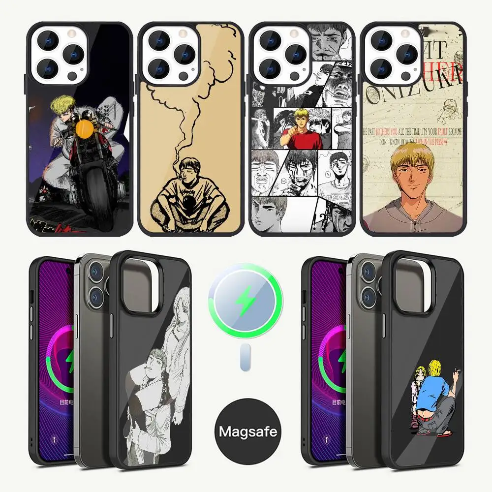 

Great Teacher Onizuka GTO Phone Case For iPhone 17,16,15,14,13,12,11,Plus,Pro,Max Mini Magsafe Magnetic Wireless Charging