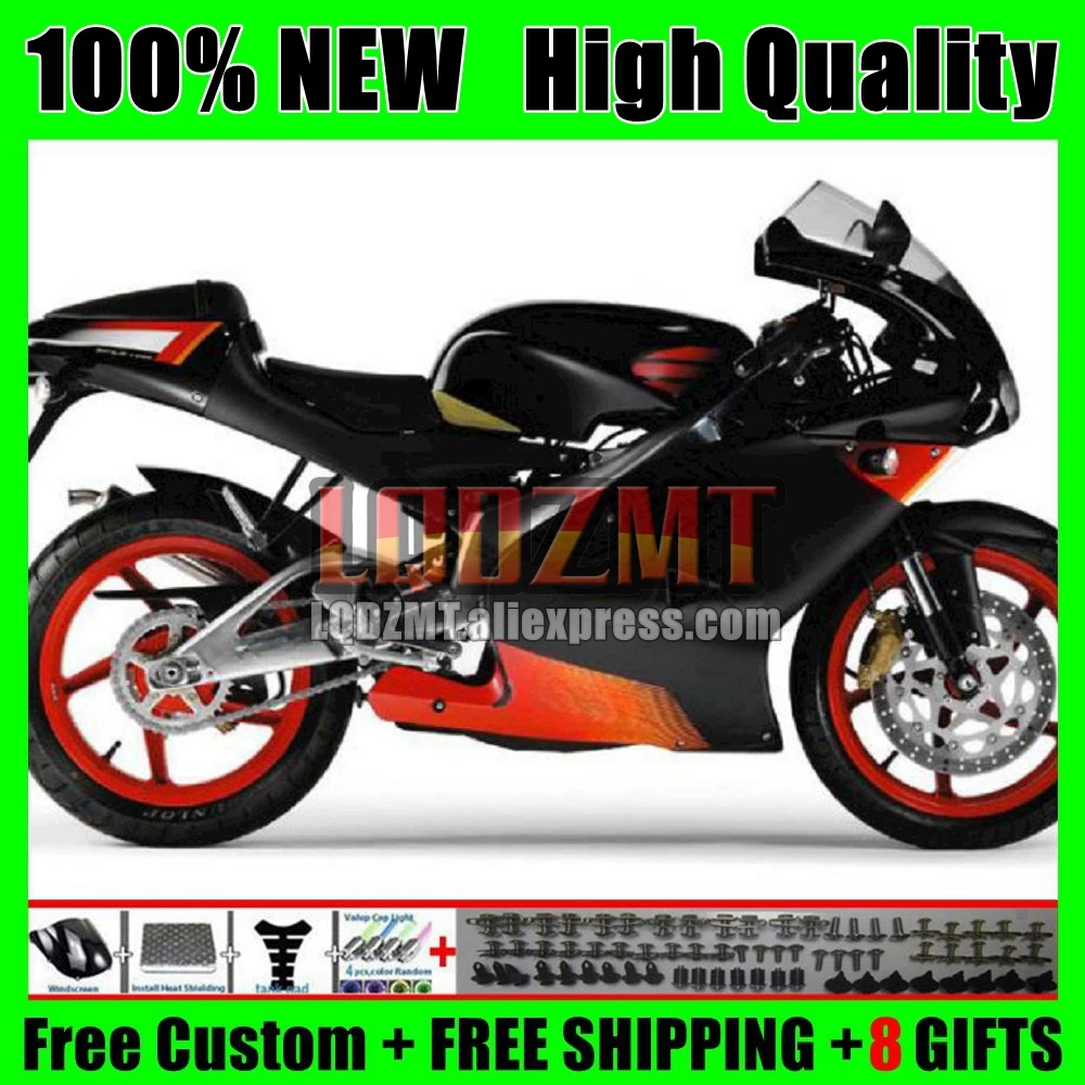 Glossy Black RS250RR For Aprilia RS 250 RS-250 RS250 RR 98 99 00 01 02 03 113No.34 RSV250 1998 1999 2000 2001 2002 2003 Fairing