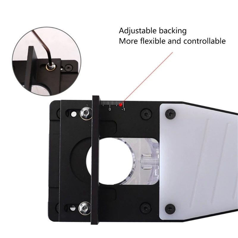 Base enrutador, Base recortadora manual eléctrica para tabla cortador bordes para carpintería, máquina