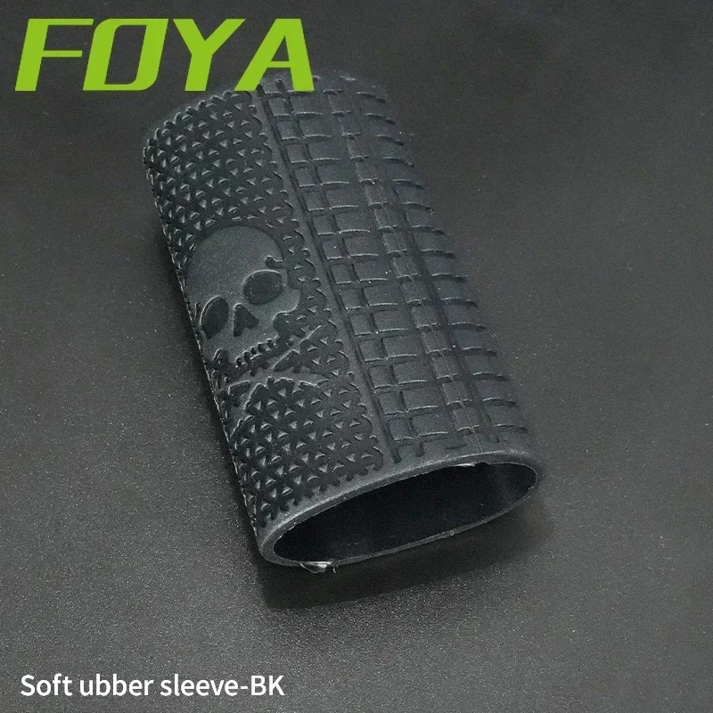 미끄럼 방지 전술용 유니버설 그립 커버 G17 G18 G19 AK Hk416 핸들 소프트 러버 슬리브 에어소프트 무기 핸드가드 액세서리