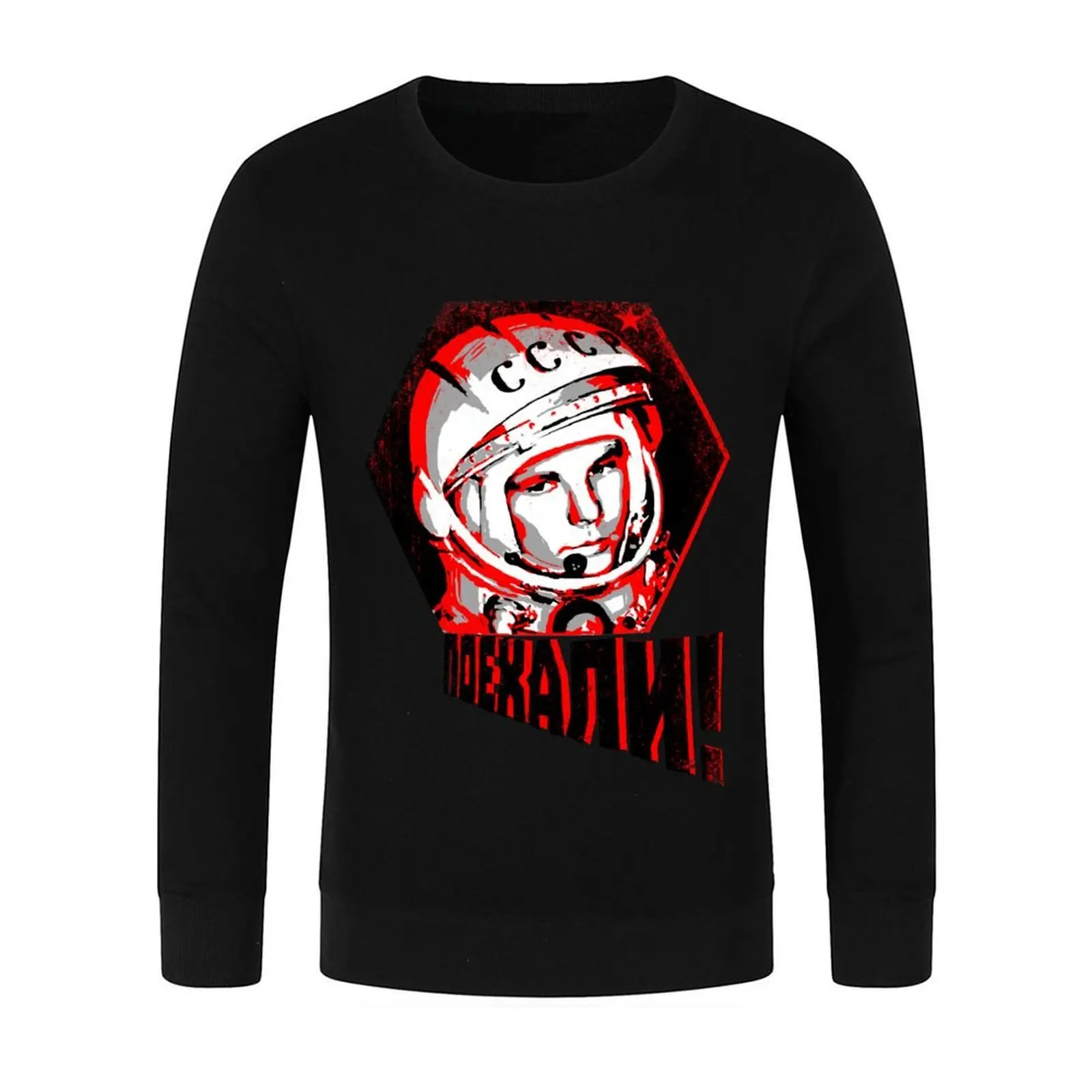 يوري جاجارين - دعنا نذهب! البلوز الرجال ملابس الشتاء الملابس الرجالية قميص العرق مجموعة ملابس الخريف الكورية الرجال البلوز #2